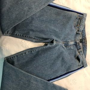 Ralph Lauren Straight Jeans Custom Stripe. Size 10
